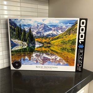Eurographics Rocky Mountains 1000 piece puzzle